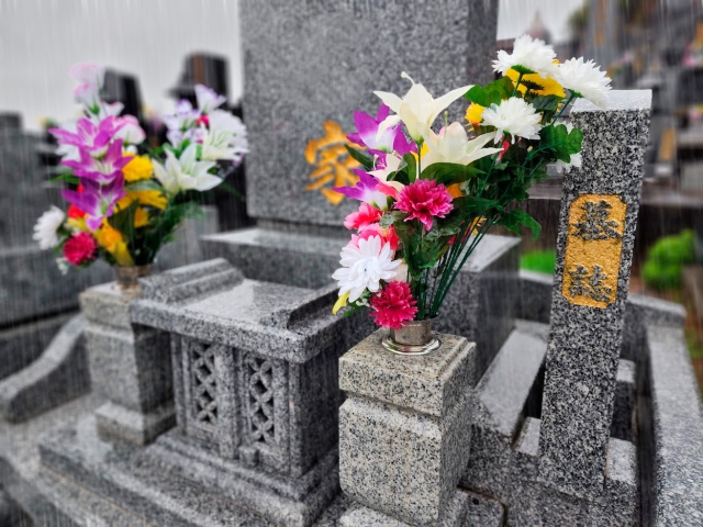 墓の写真